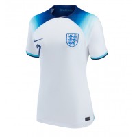 Camisa de time de futebol Inglaterra Jack Grealish #7 Replicas 1º Equipamento Feminina Mundo 2022 Manga Curta